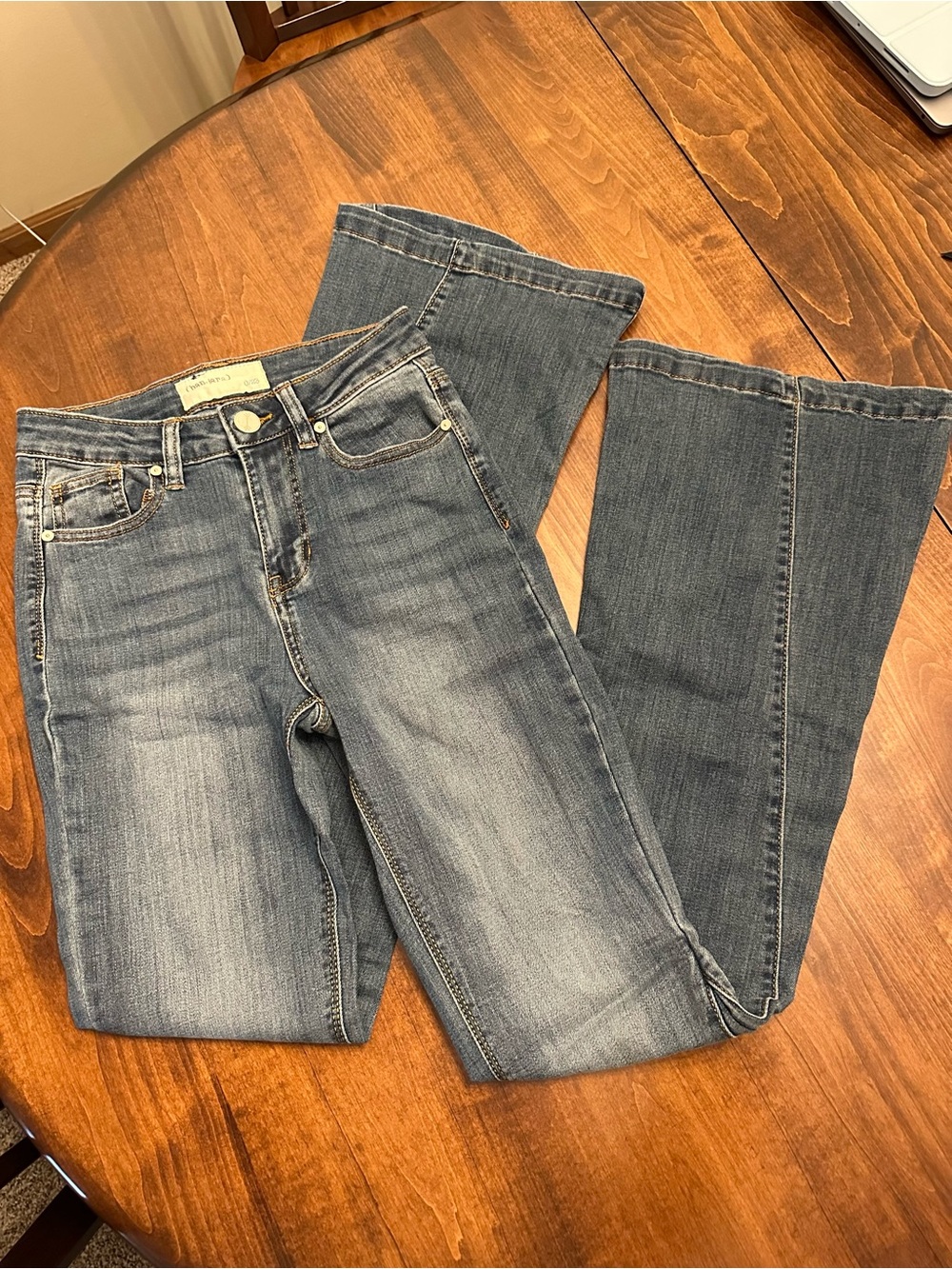 Women's Blue Flared Jeans